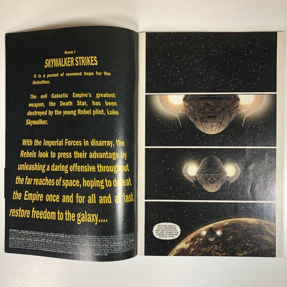 Star Wars Marvel Comics 2015 Book 1: Skywalker Strikes by Aaron Cassaday Martin - Picture 3 of 4